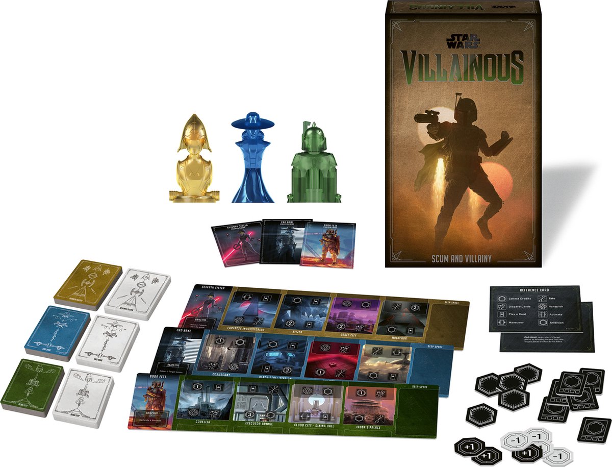 Ravensburger Star Wars Villainous Exapasion 1 Scum & Villainy - Bordspel Engelstalig