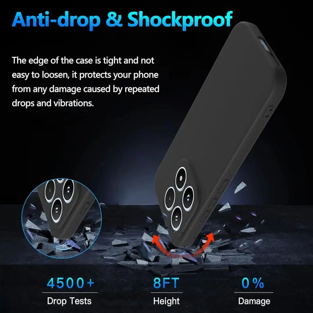 Selected TPU Hoesje Xiaomi 17 - Zwart