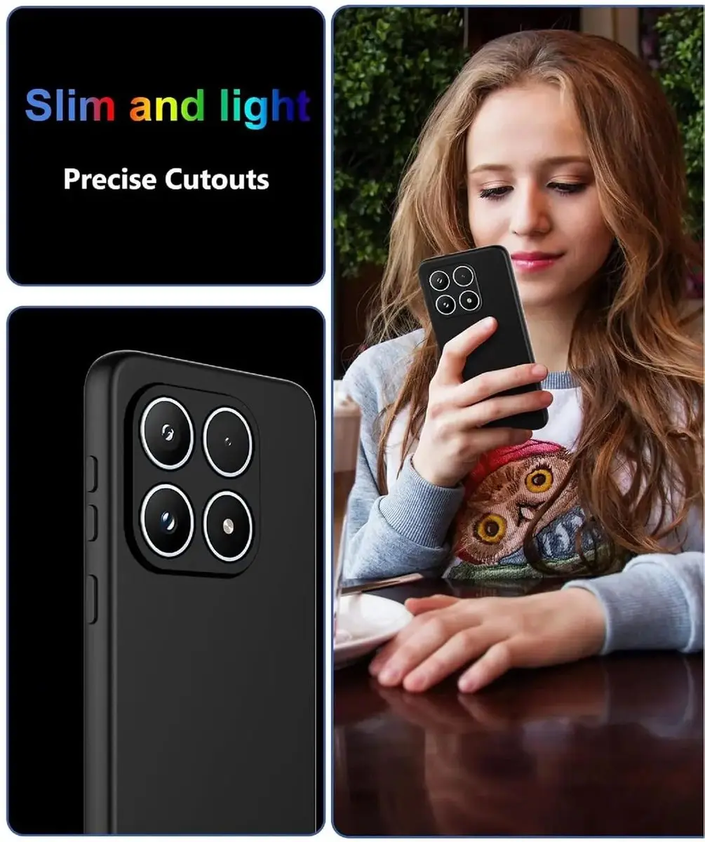 Selected TPU Hoesje Xiaomi 17 - Zwart - afbeelding 6 van 6