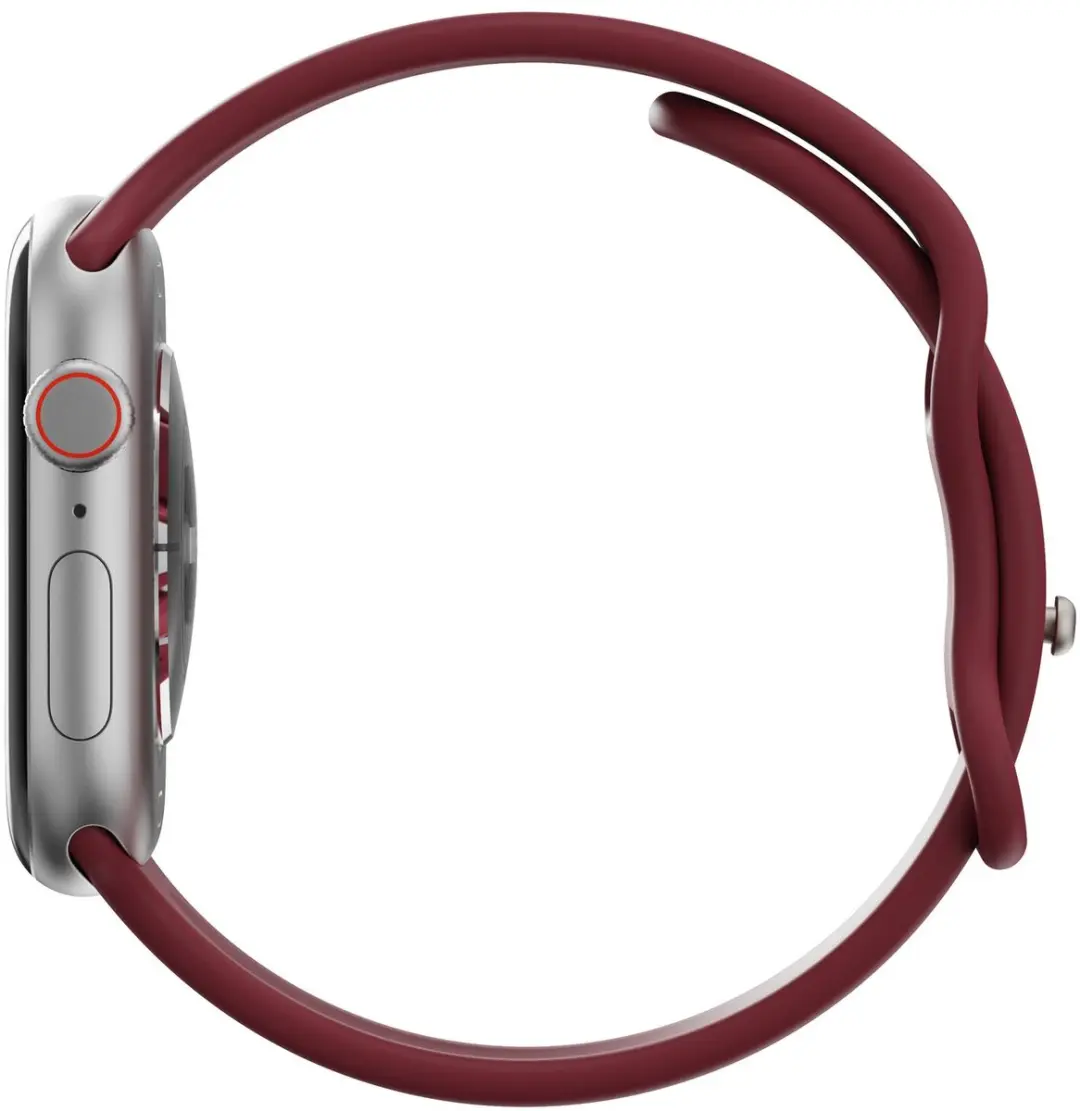 Selected SBG Siliconen Horlogeband Apple Watch 44mm - Bordeaux
