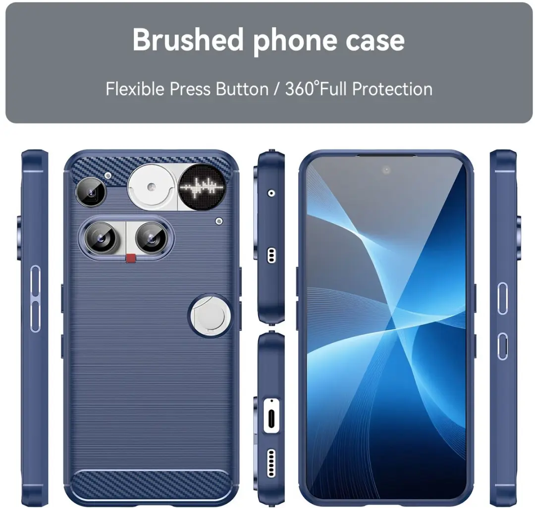 Selected by GSMpunt TPU Hoesje Nothing Phone (3) - Blauw