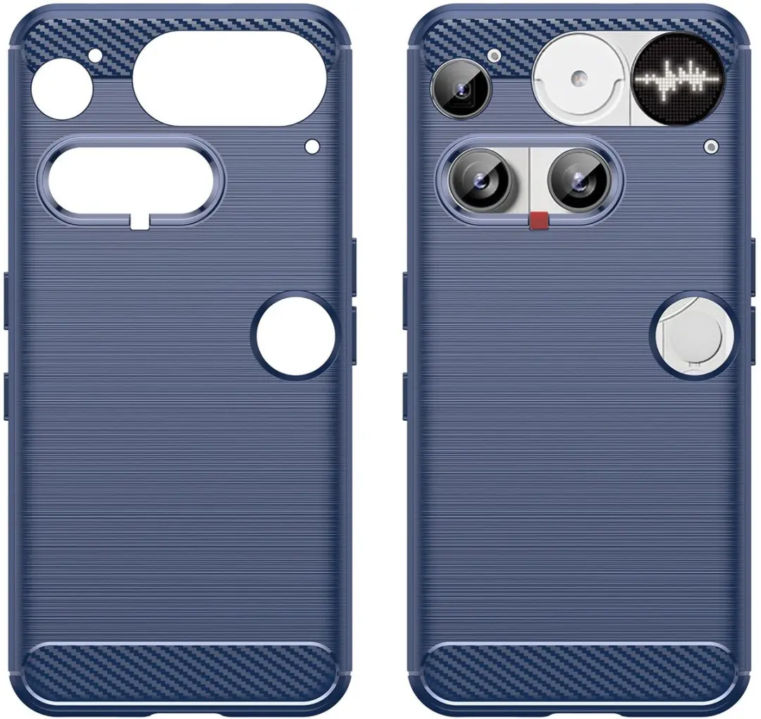 Selected by GSMpunt TPU Hoesje Nothing Phone (3) - Blauw - afbeelding 6 van 6