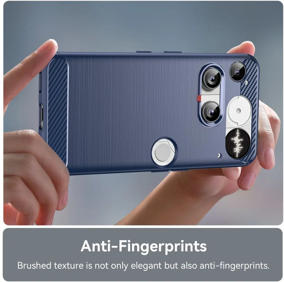 Selected by GSMpunt TPU Hoesje Nothing Phone (3) - Blauw