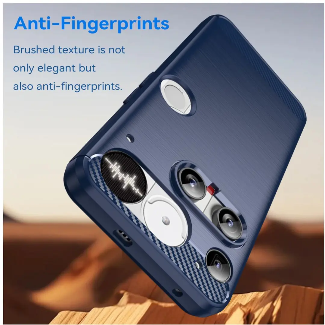 Selected by GSMpunt TPU Hoesje Nothing Phone (3) - Blauw