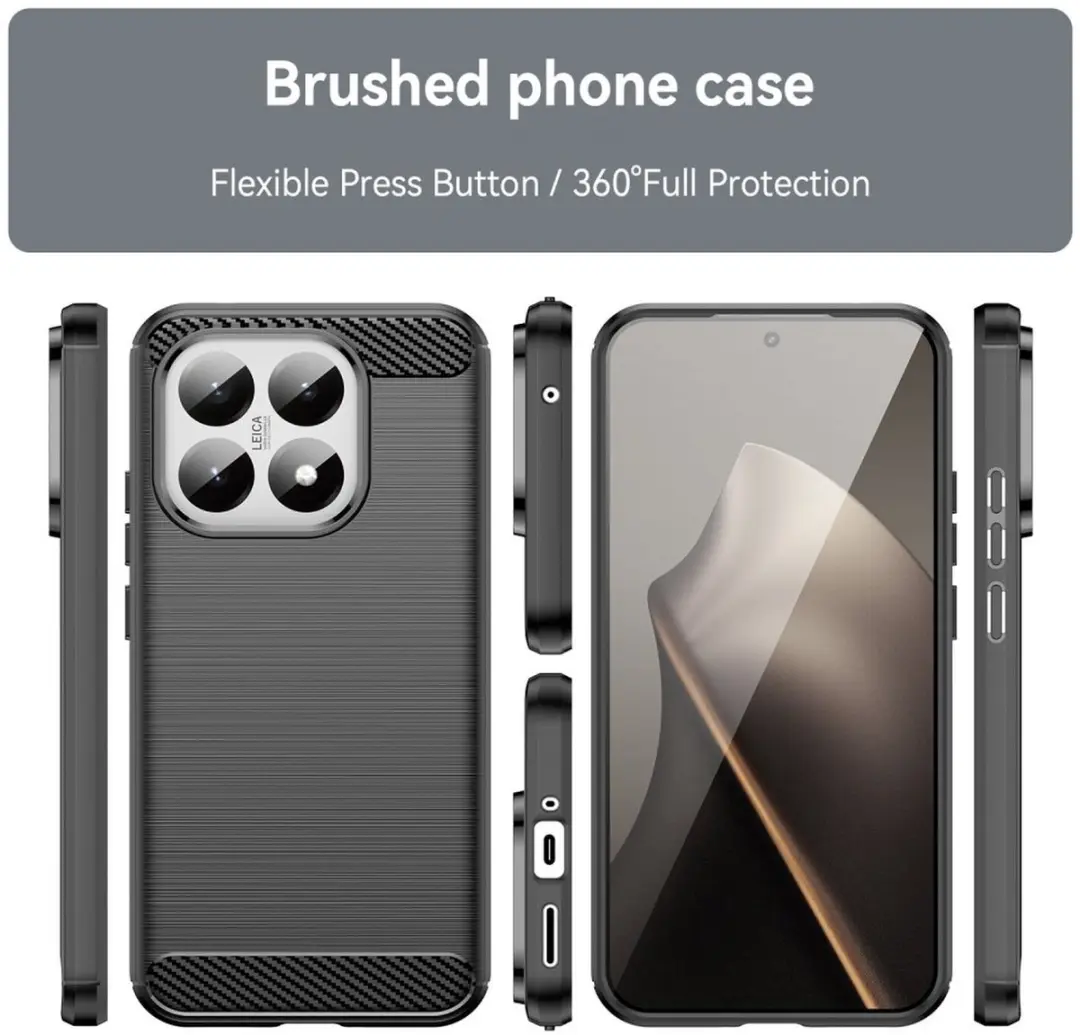 Selected TPU Hoesje Xiaomi 15T - Zwart