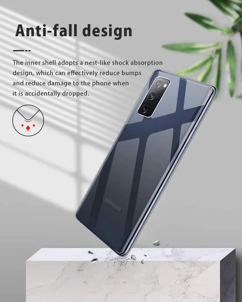Selected Transparant TPU Hoesje Samsung Galaxy S20 FE