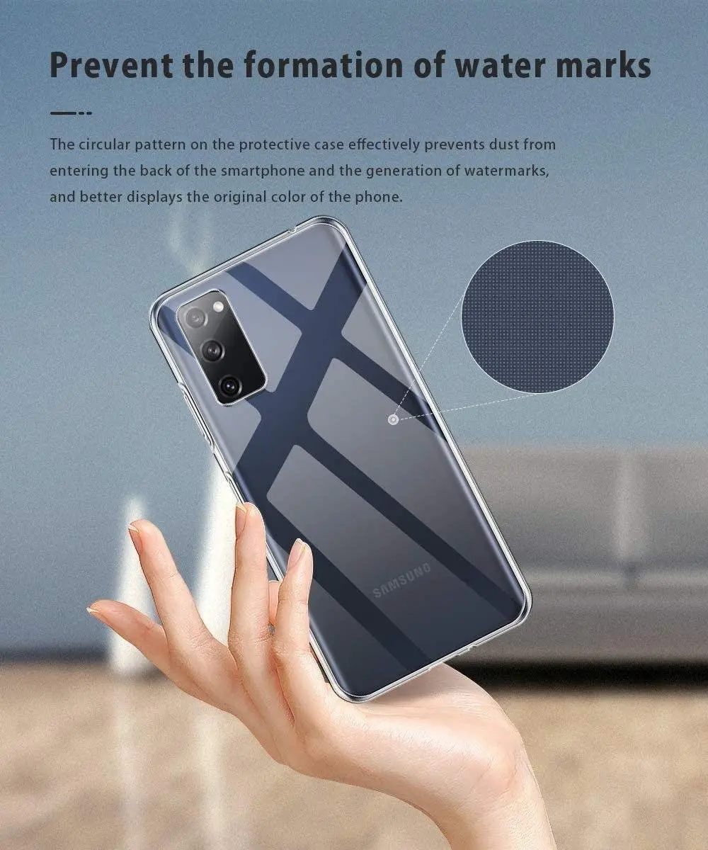 Selected Transparant TPU Hoesje Samsung Galaxy S20 FE