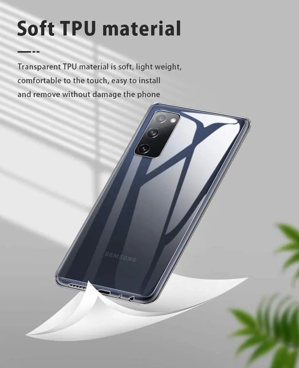 Selected Transparant TPU Hoesje Samsung Galaxy S20 FE