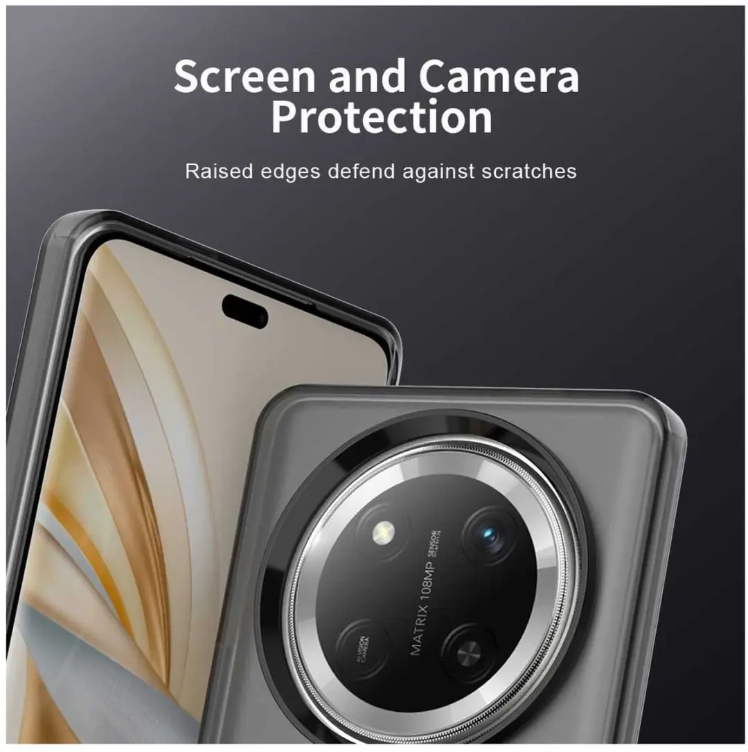 Selected MagSafe Backcover Honor Magic7 Lite - Zwart & Transparant