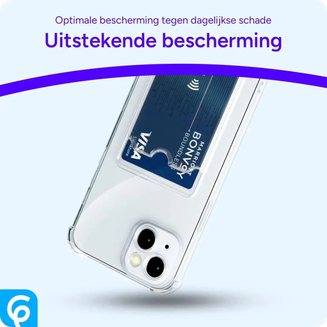 Selected Transparant TPU Hoesje iPhone 13 - 1 Pasje