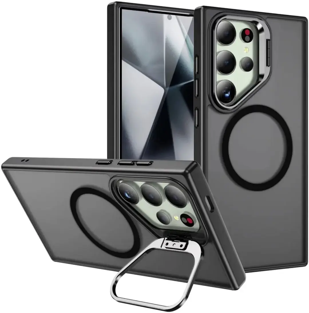 Selected Hoesje Samsung Galaxy S24 Ultra MagSafe Zwart