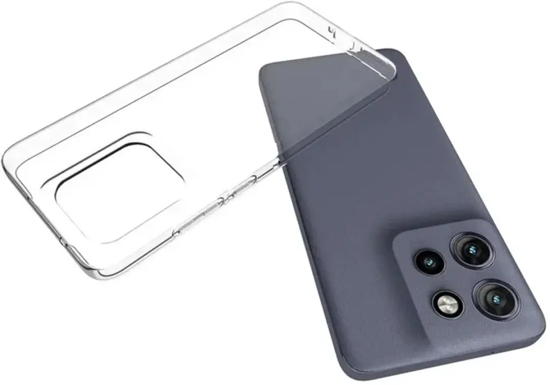 Selected Transparant TPU Hoesje Motorola Edge 50 Neo