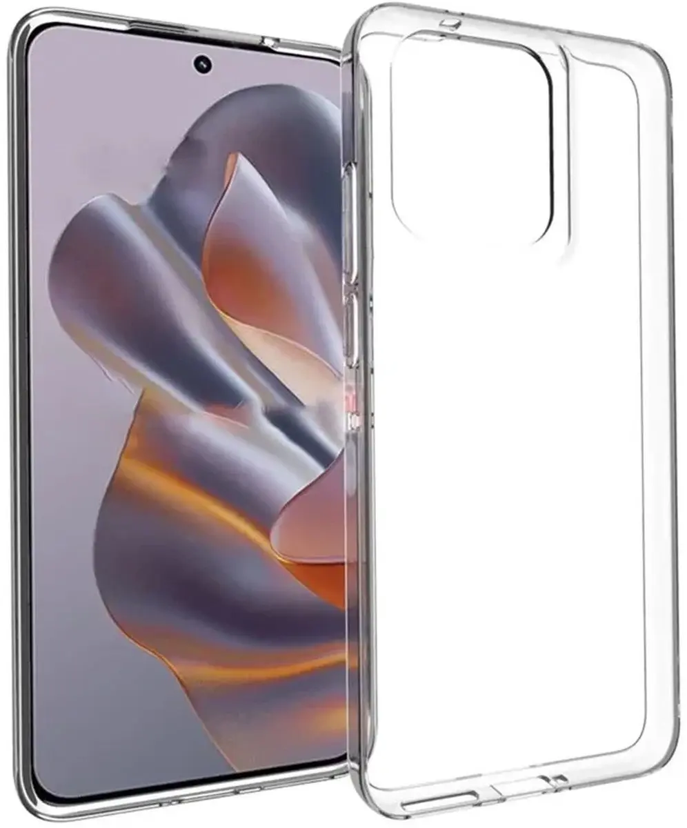 Selected Transparant TPU Hoesje Motorola Edge 50 Neo