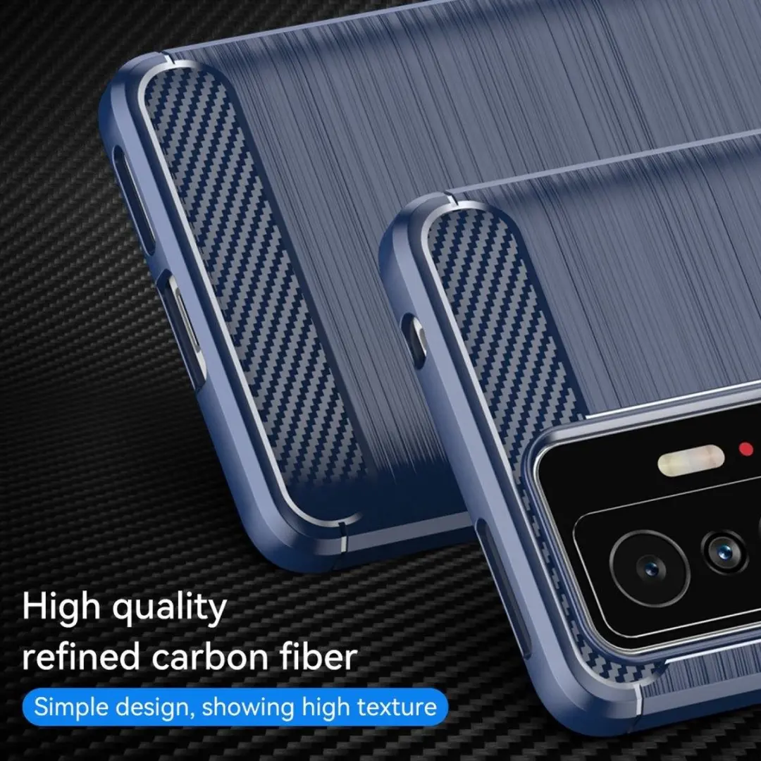 Selected TPU Hoesje Xiaomi 11T/11T Pro - Blauw