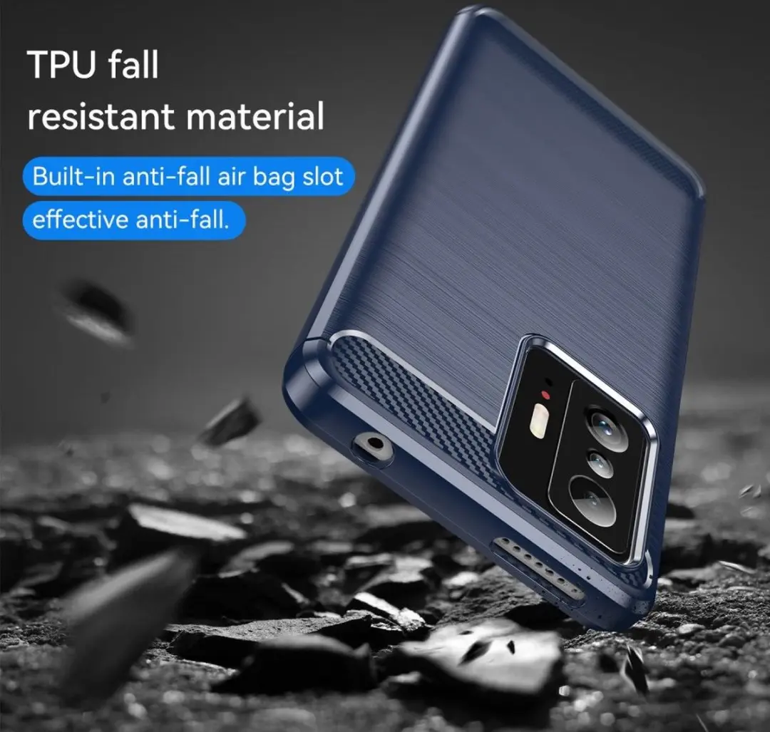 Selected TPU Hoesje Xiaomi 11T/11T Pro - Blauw - afbeelding 6 van 6