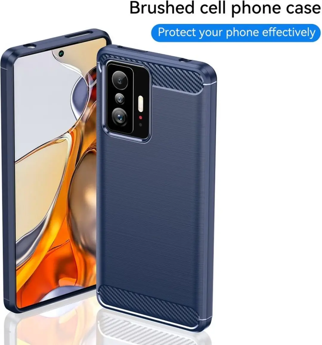 Selected TPU Hoesje Xiaomi 11T/11T Pro - Blauw