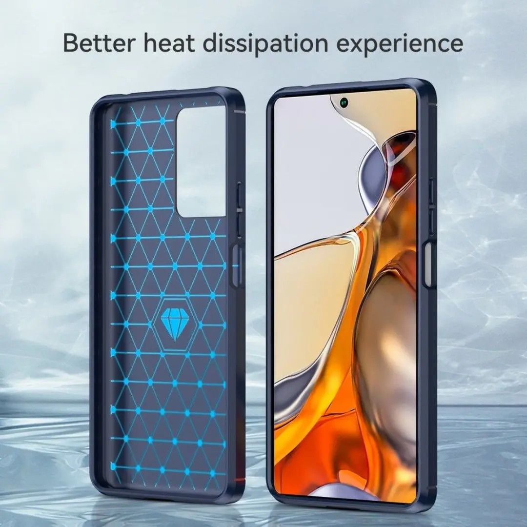 Selected TPU Hoesje Xiaomi 11T/11T Pro - Blauw