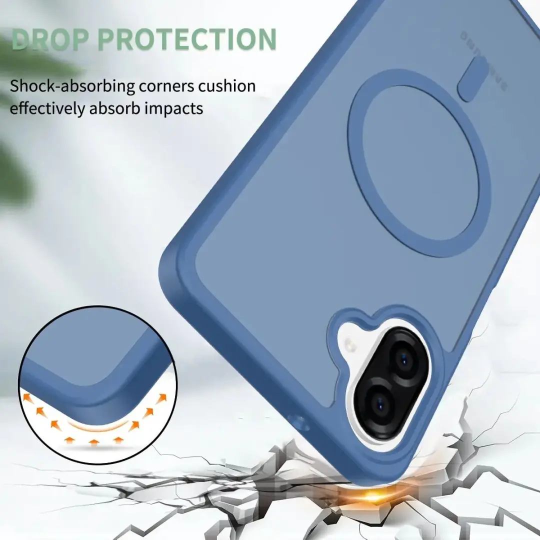Selected Hoesje Samsung Galaxy A06 MagSafe Blauw - afbeelding 6 van 6
