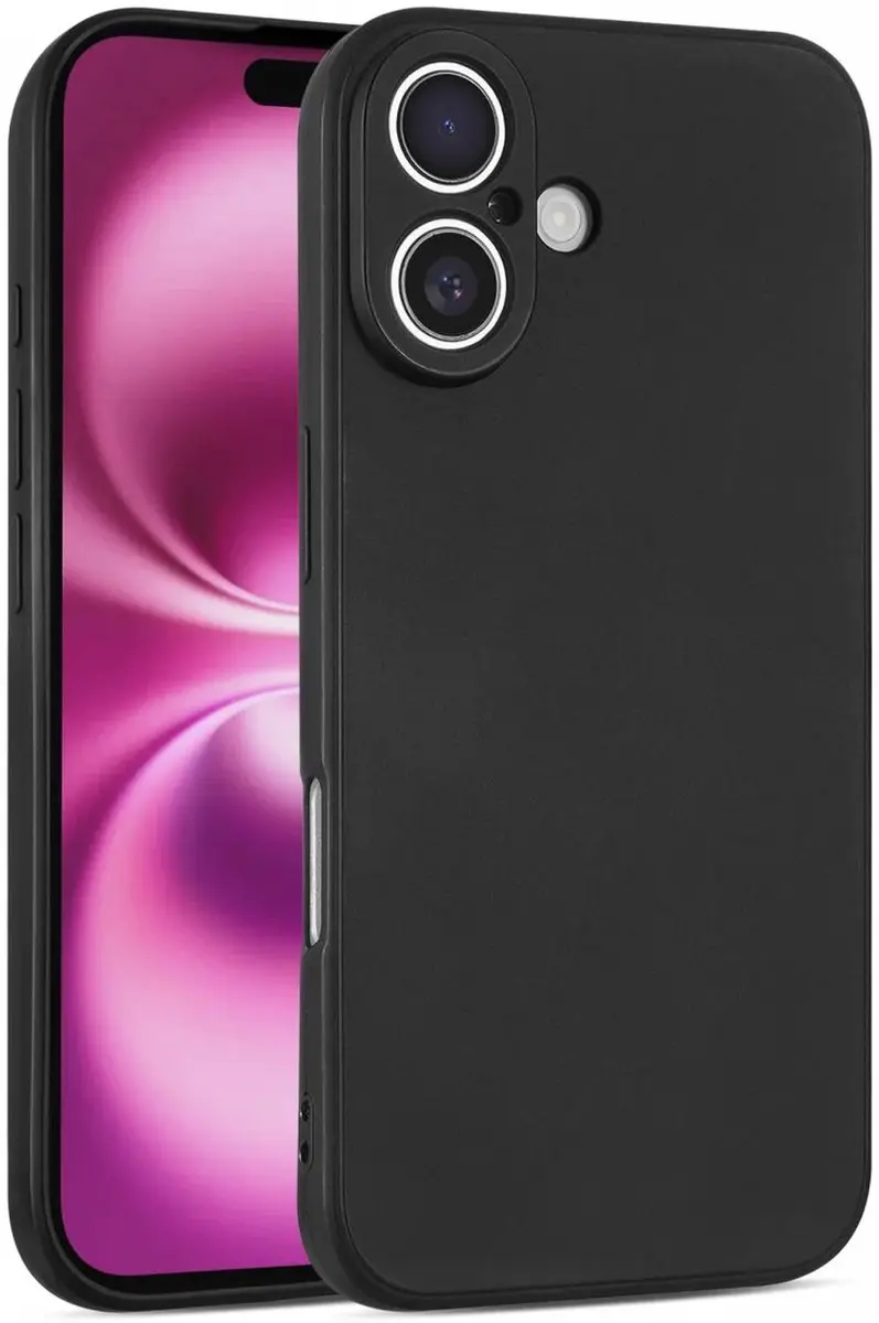Selected by GSMpunt Zwart TPU Hoesje iPhone 16 Plus