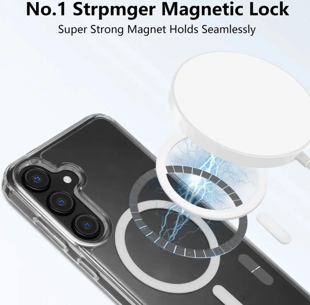 Selected Hoesje Samsung Galaxy S24 MagSafe Transparant - afbeelding 6 van 6