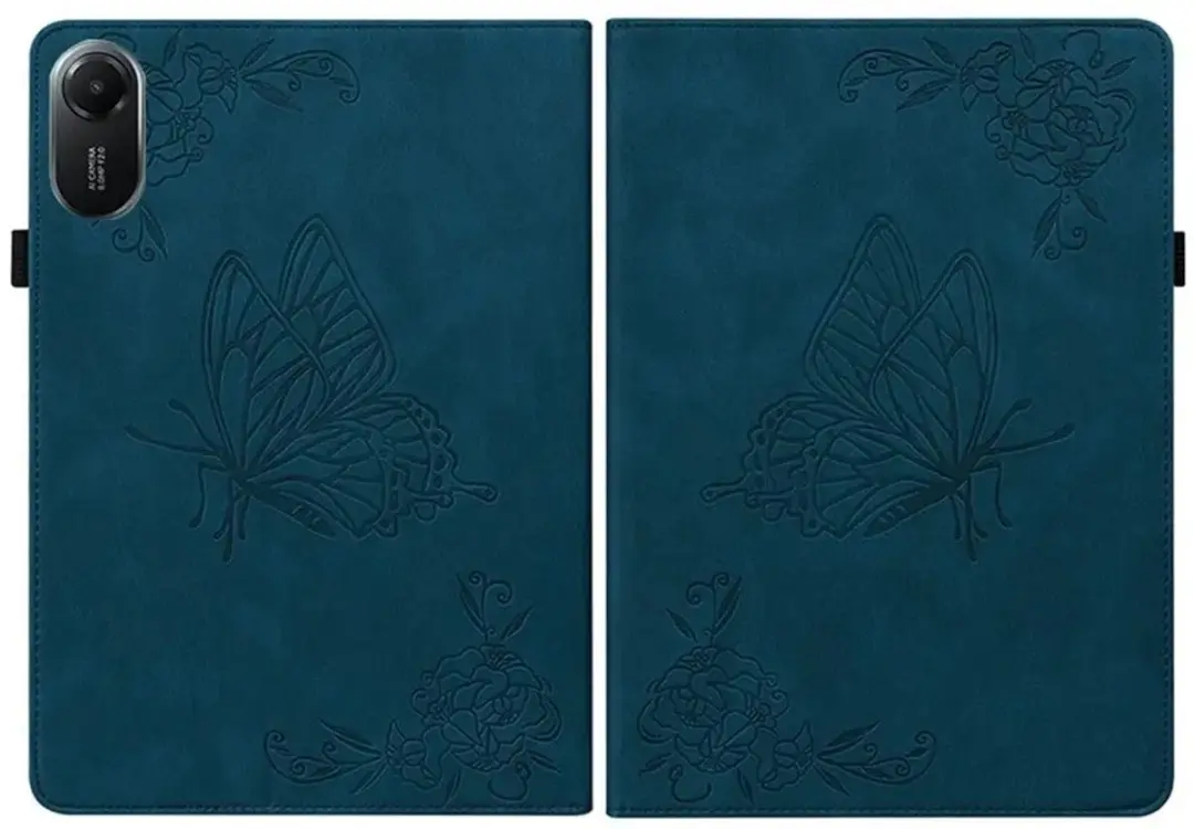 Selected by GSMpunt Xiaomi Redmi Pad 2 Tablethoes - Tri-fold Kunstleder Blauw