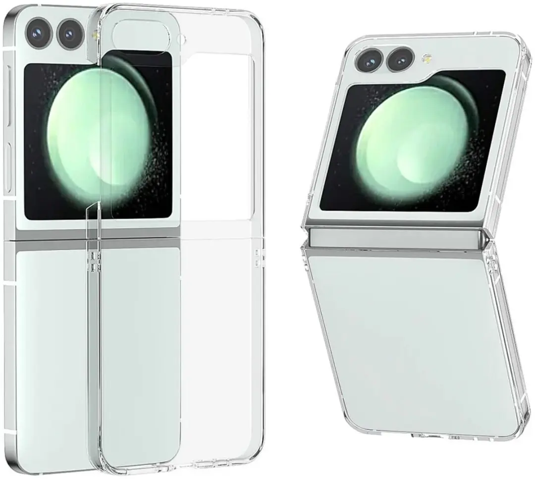Selected Hoesje Samsung Galaxy Z Flip 6/7 FE - Transparant