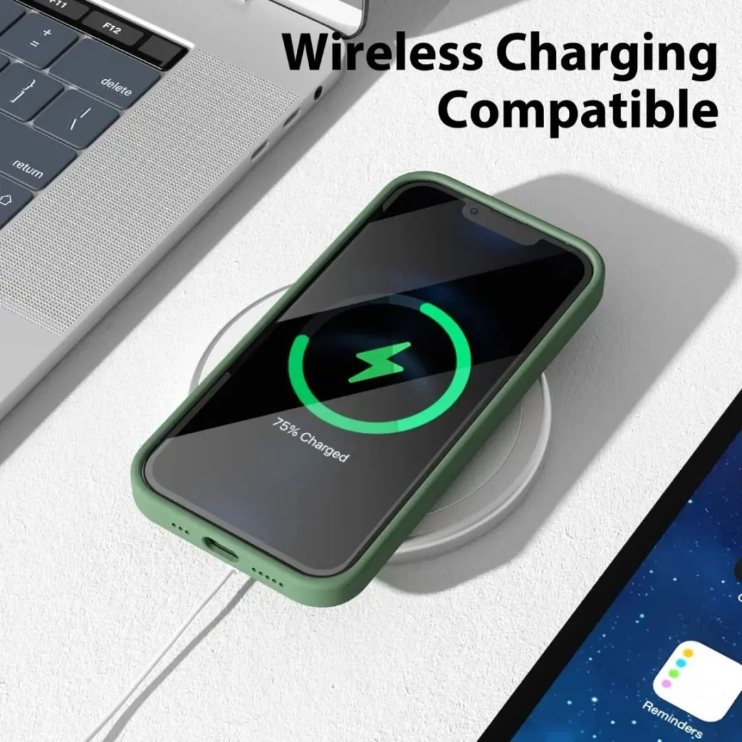 Selected by GSMpunt.nl iPhone 14 Pro Max Hoesje Groen - Dun TPU