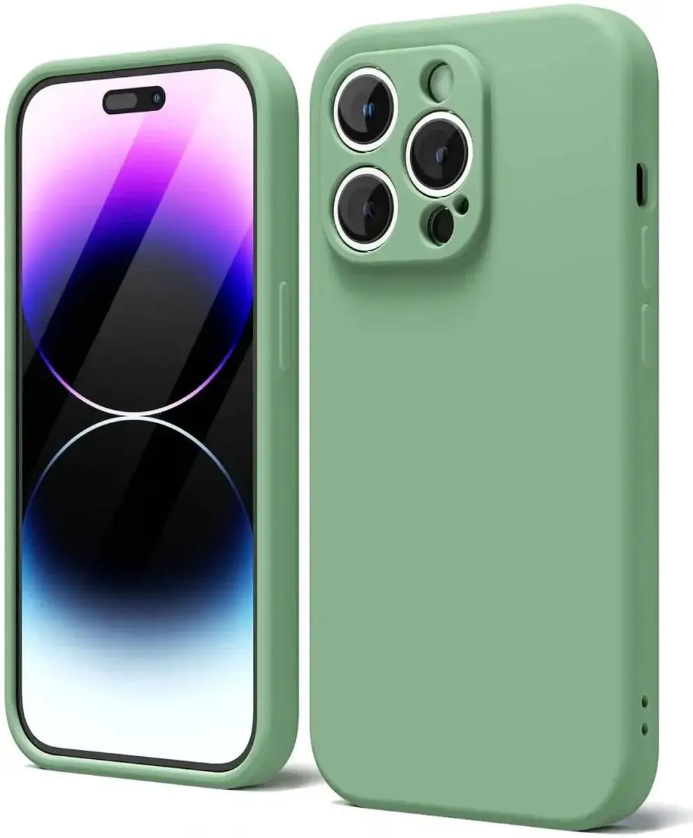 Selected by GSMpunt.nl iPhone 14 Pro Max Hoesje Groen