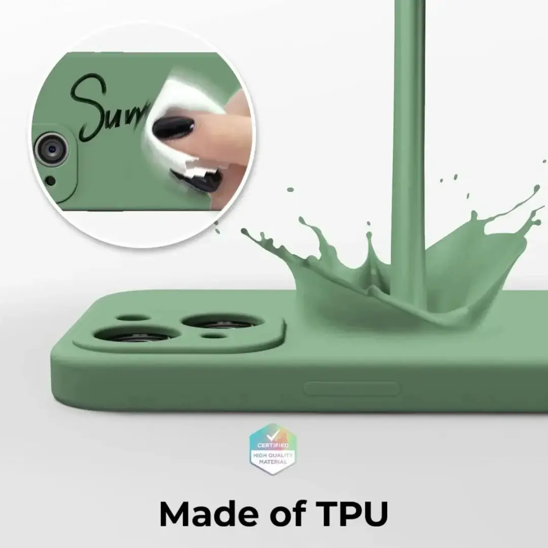 Selected by GSMpunt.nl iPhone 14 Pro Max Hoesje Groen - Dun TPU