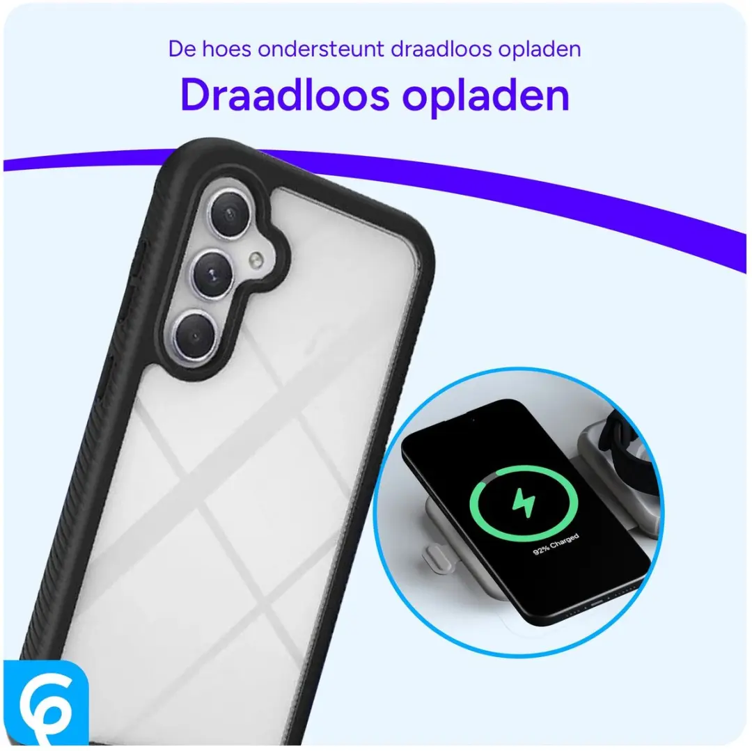 Selected by GSMpunt Hoesje Samsung Galaxy A35 - Full Protect - Zwart