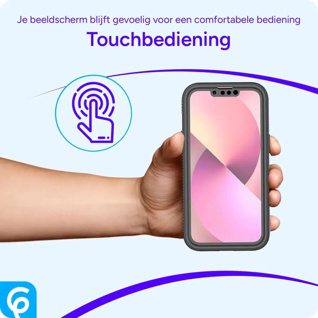 Selected by GSMpunt Hoesje Samsung Galaxy A35 - Full Protect - Zwart