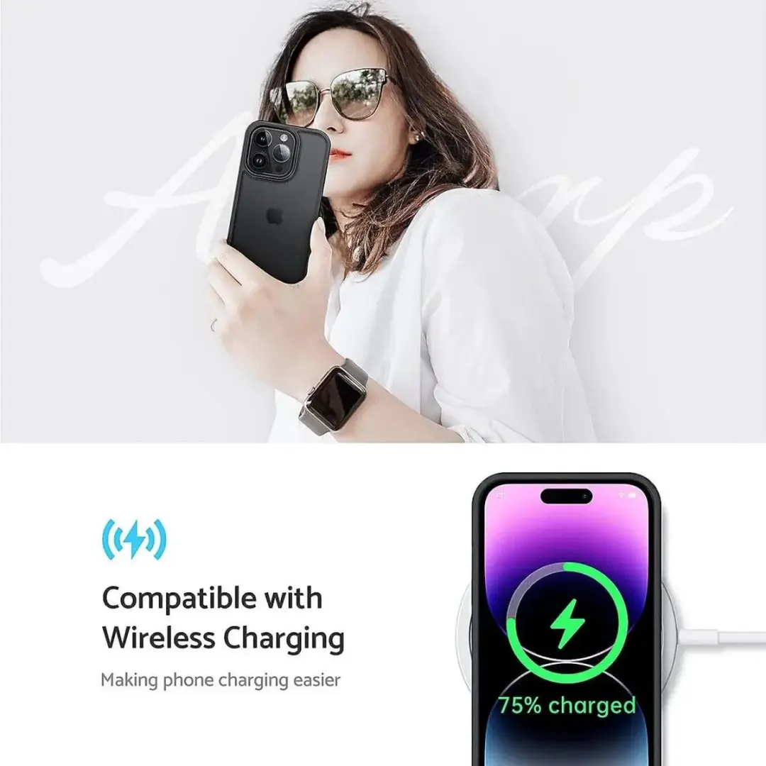 Selected by GSMpunt Hoesje iPhone 15 Pro Max - Matte Zwart