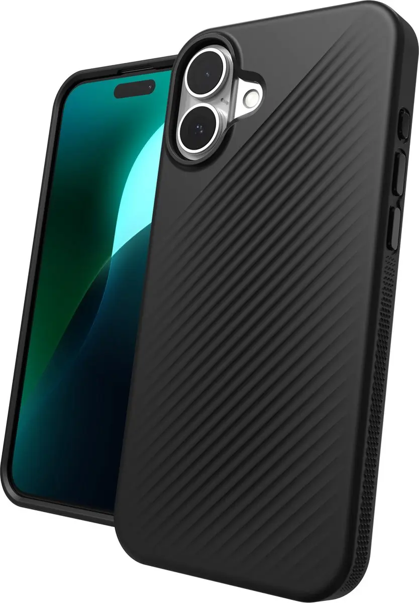 ZAGG Luxe Snap Mag iPhone 16 Plus Hoesje - 702315007 - Zwart
