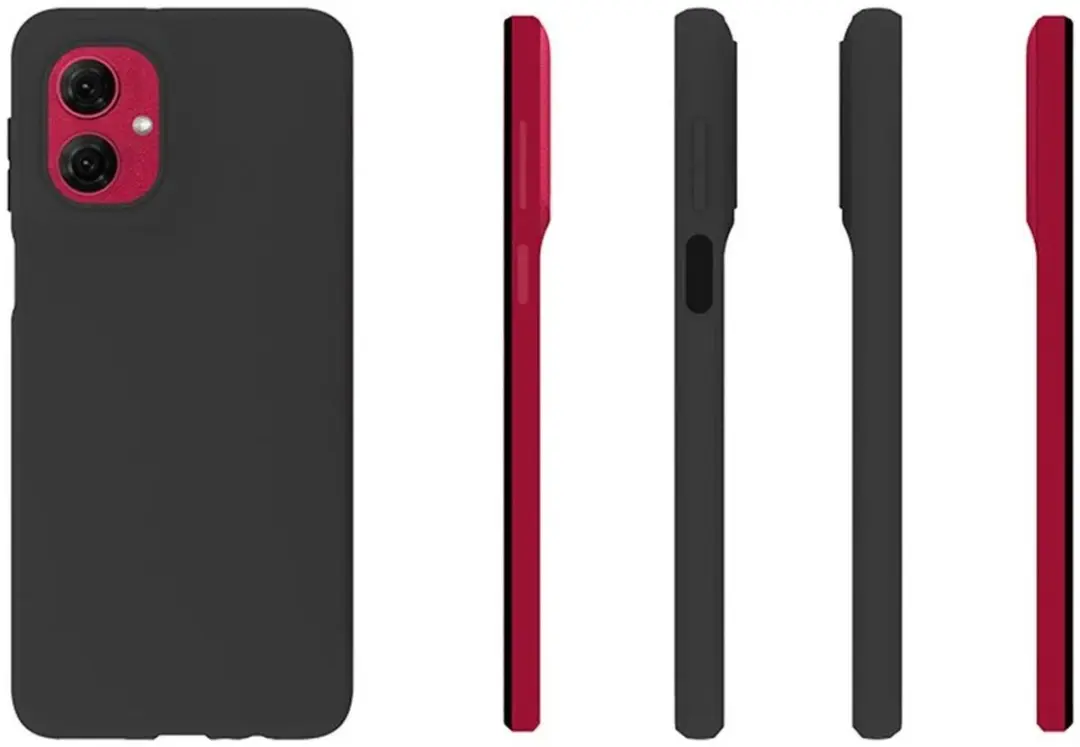 Selected by GSMpunt Motorola Moto G55 Hoesje - Zwart Dun TPU