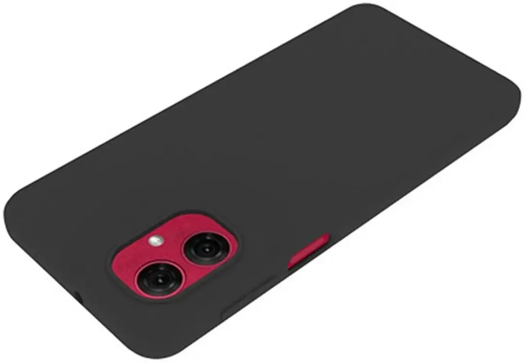 Selected by GSMpunt Motorola Moto G55 Hoesje - Zwart Dun TPU
