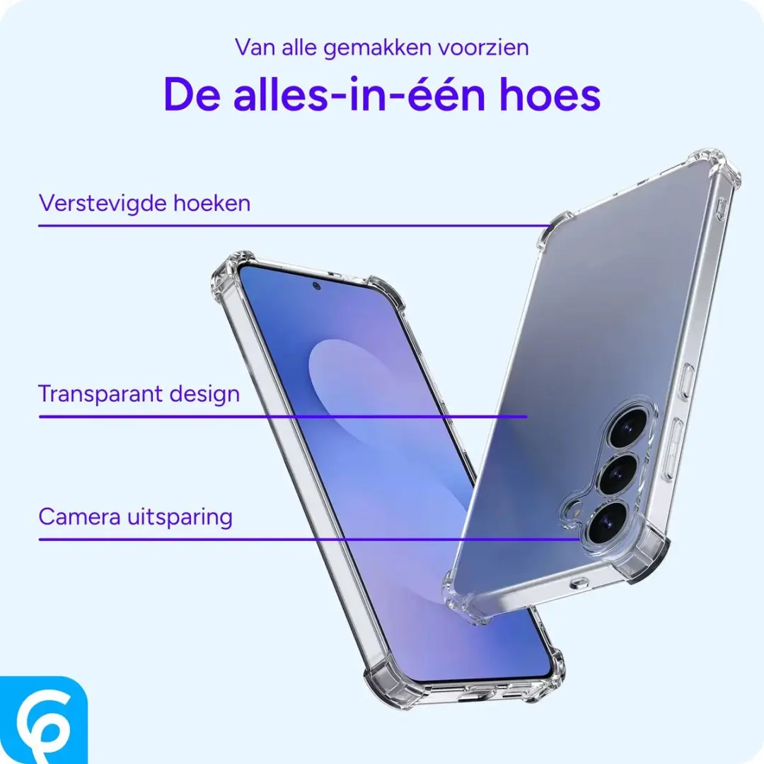 Selected Transparant Hoesje Samsung Galaxy S25 Plus - Schokbestendig