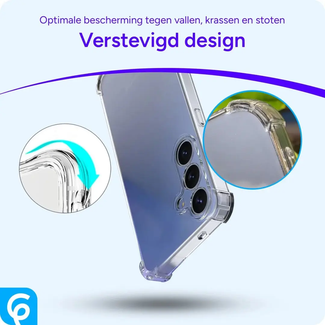 Selected Transparant Hoesje Samsung Galaxy S25 Plus - Schokbestendig