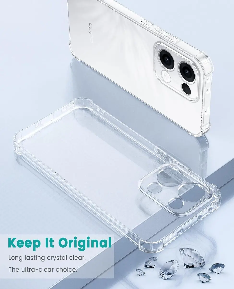 Selected Transparant Hoesje Oppo Reno 13 - Schokbestendig - afbeelding 6 van 6