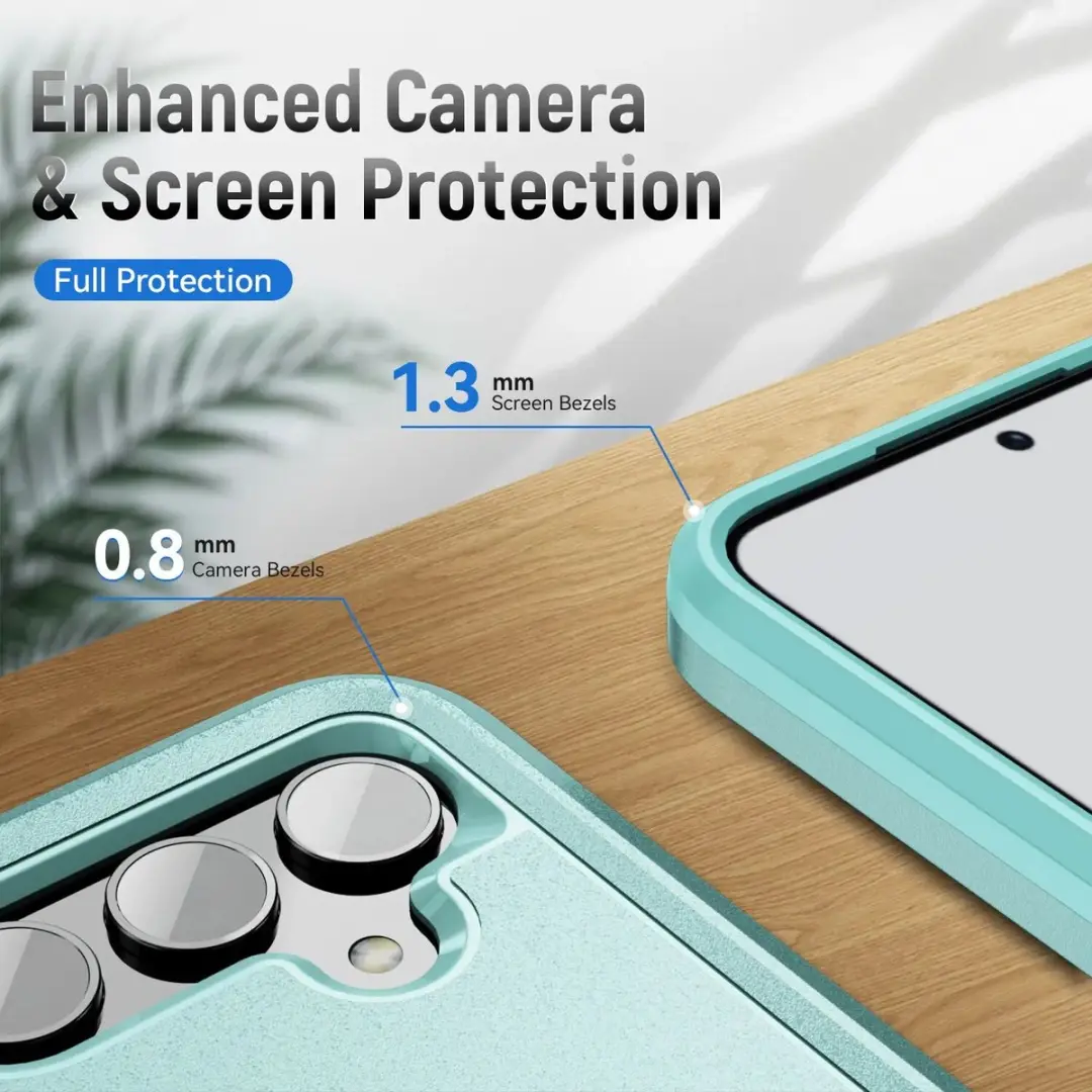 Selected Back Cover Samsung Galaxy A54 Rugged Hoesje - Groen