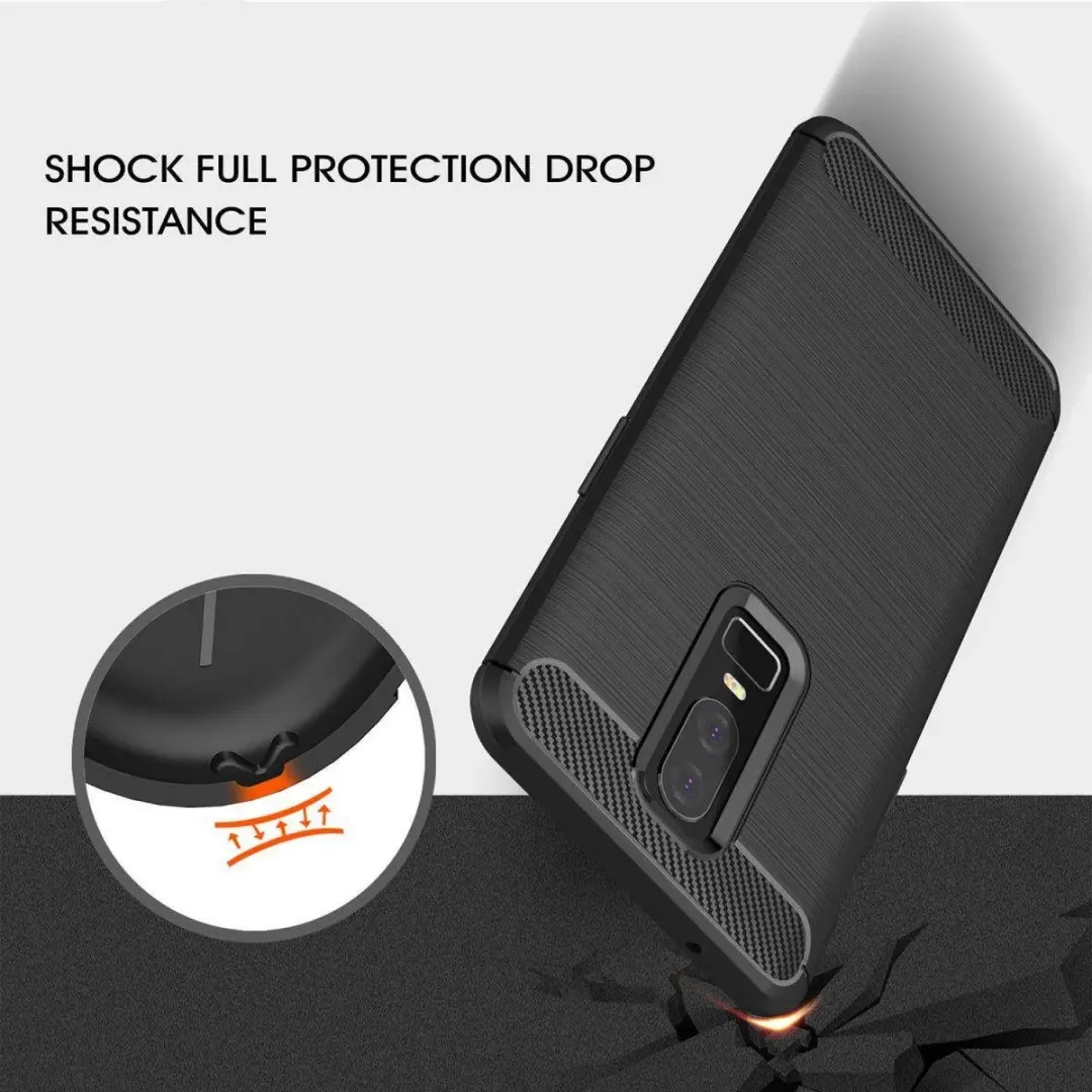 Selected TPU Hoesje OnePlus 6 - Zwart - afbeelding 6 van 6
