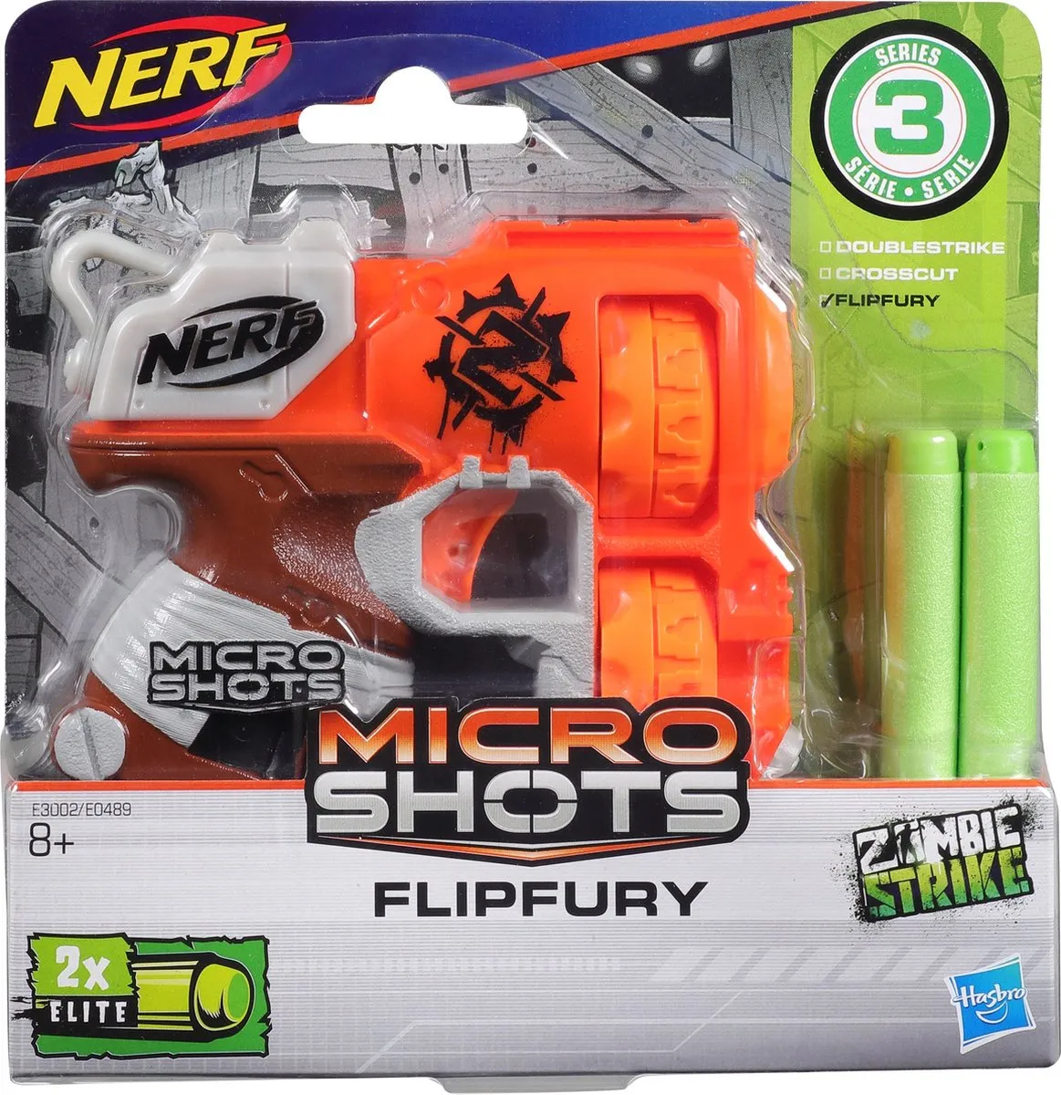 Nerf Microshots Flipfury Blaster E3002