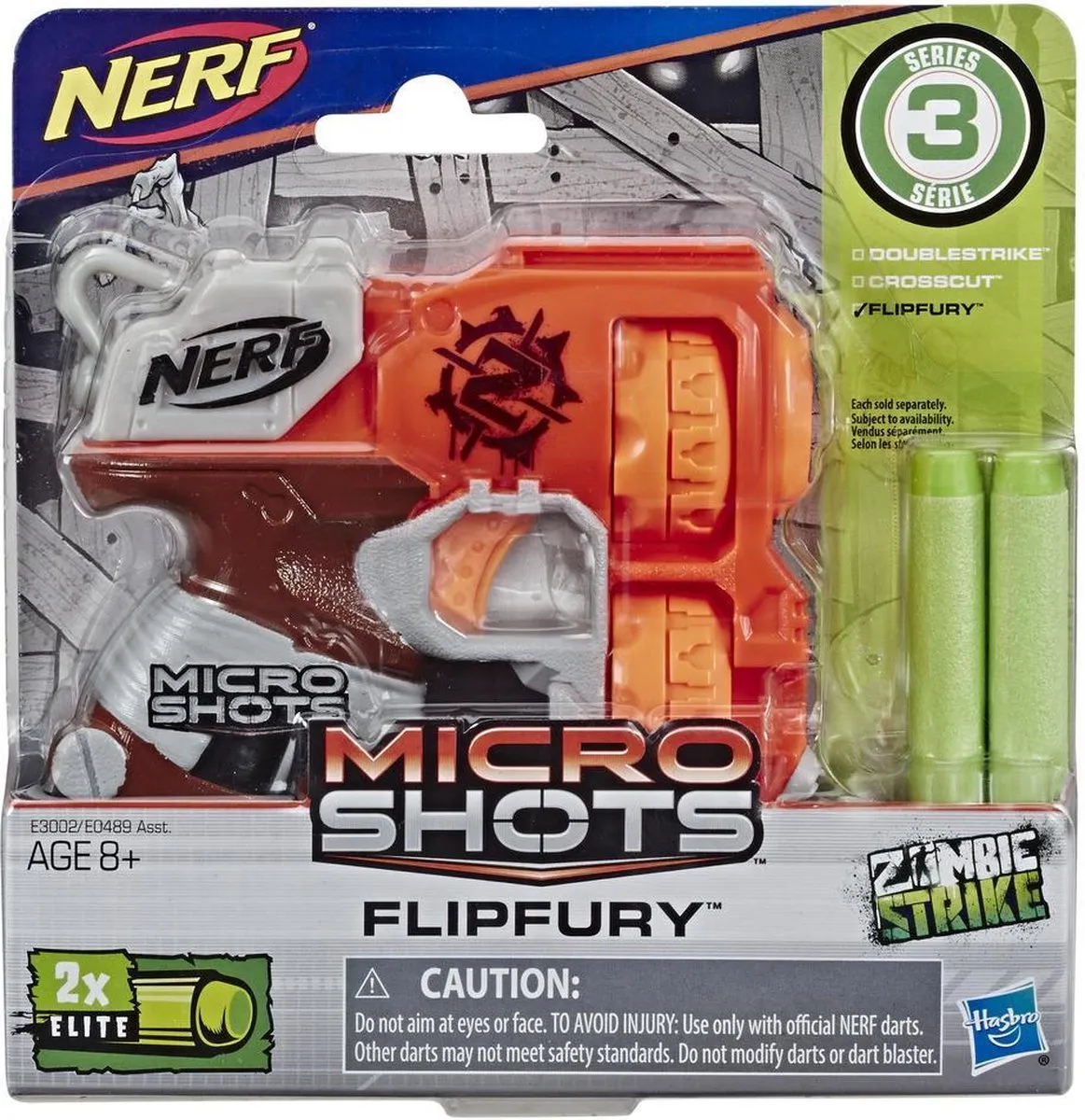 Nerf Microshots Flipfury Blaster E3002