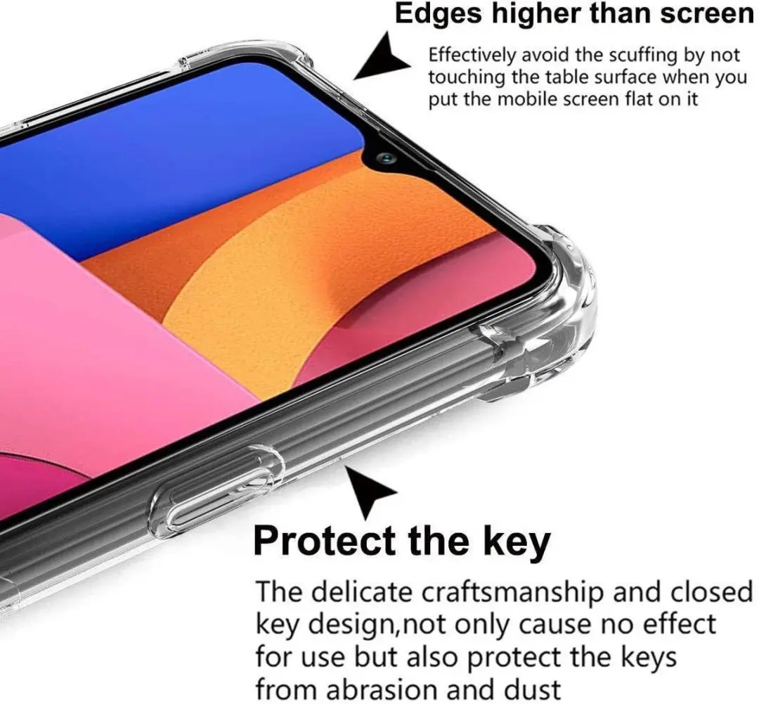 Selected Hoesje Schokbestendig Transparant Samsung Galaxy A21s
