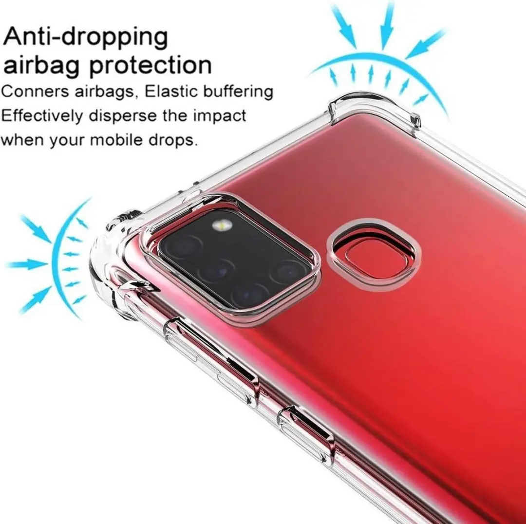 Selected Hoesje Schokbestendig Transparant Samsung Galaxy A21s - afbeelding 6 van 6