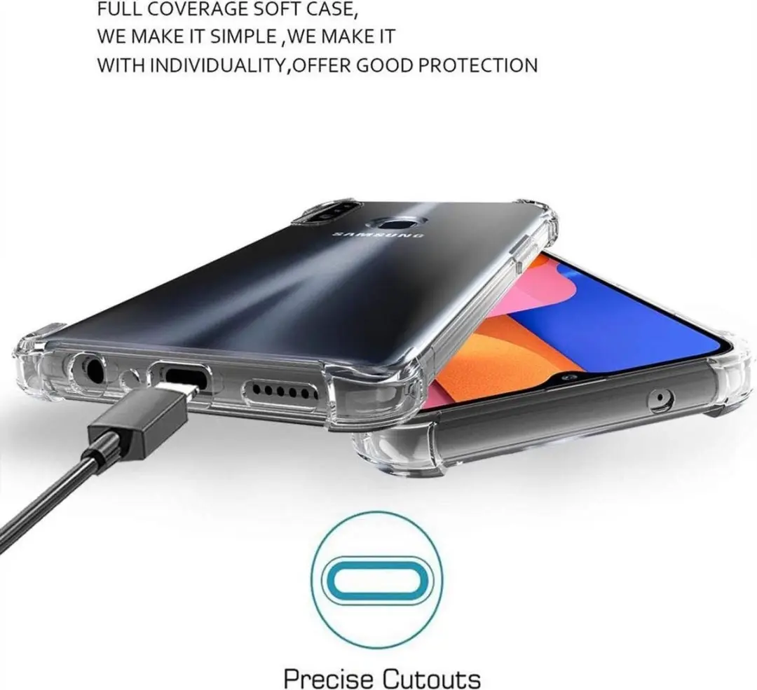 Selected Hoesje Schokbestendig Transparant Samsung Galaxy A21s