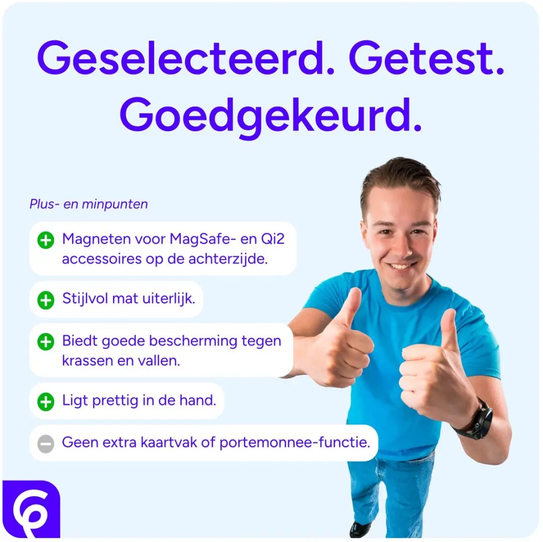 Selected Google Pixel 10 Pro XL Hoesje - Matte Zwart - MagSafe
