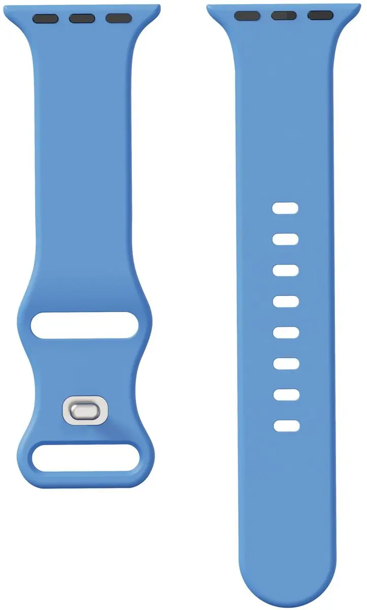 Selected SBG Siliconen Bandje Apple Watch 9 45mm - Blauw