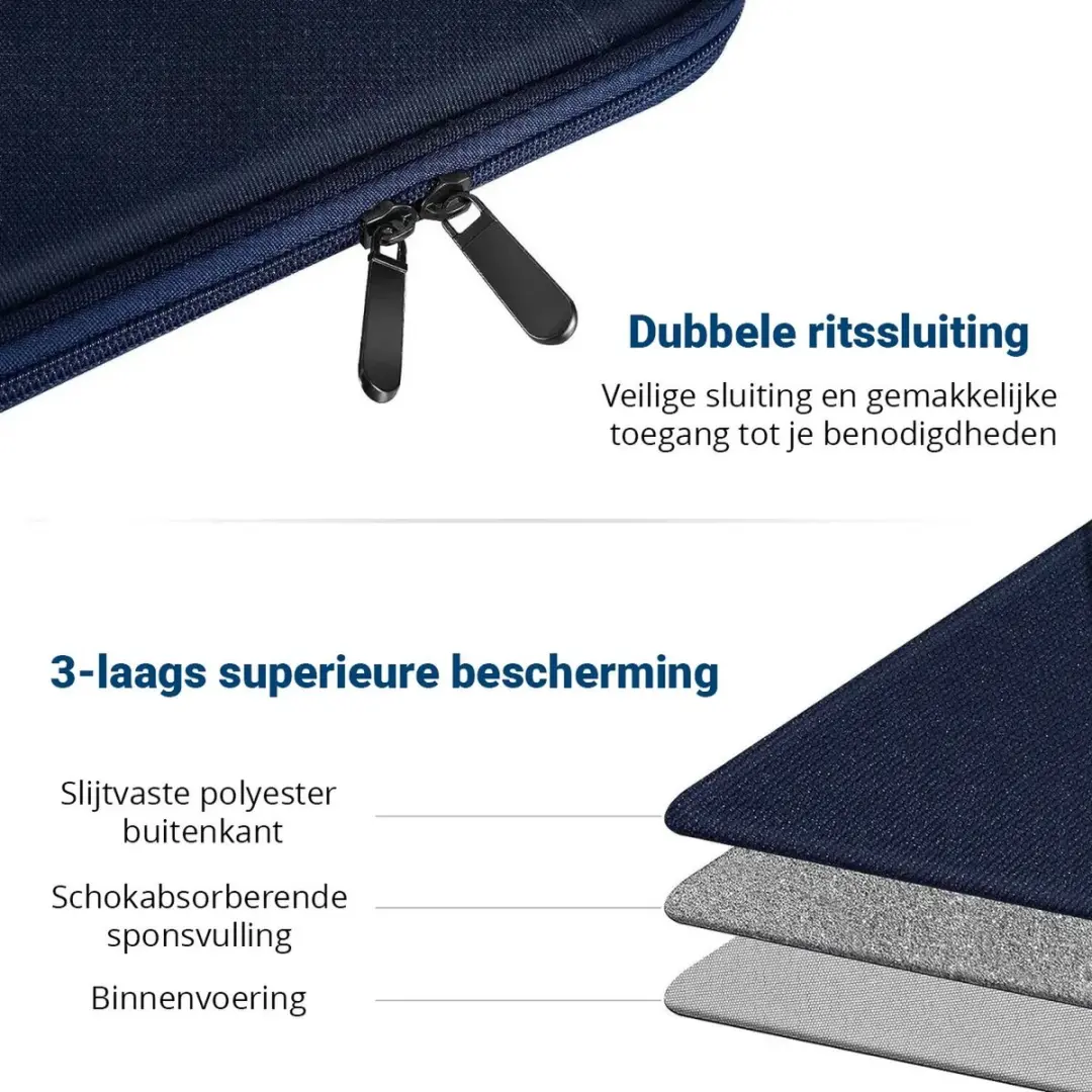 Selected Beschermhoes iPad/Tablet tot 11 Inch - Blauw
