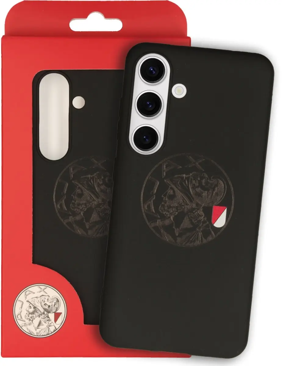 Ajax Samsung Galaxy S24 Telefoonhoesje - Zwart