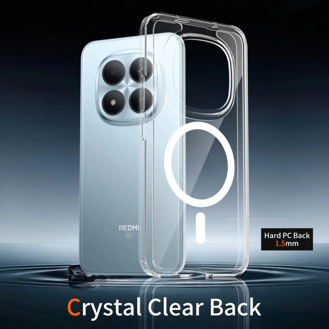 Selected Hoesje Xiaomi Redmi Note 15 Pro Plus MagSafe - Transparant - afbeelding 6 van 6